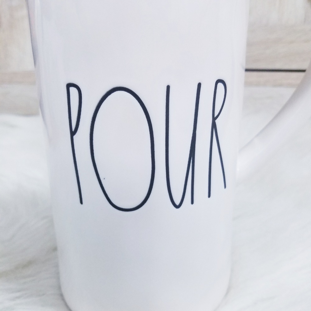 NWT Rae Dunn POUR Pitcher LL - Picture 2 of 8